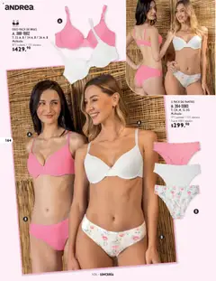 Vista previa de Andrea catálogo Lencería & vestir interior, nuevo folleto de la tienda, válido en México a partir del 24.05.2026 | Página: 24 | Productos: Algodón, Lenceria