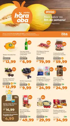 Oba Hortifruti - Ofertas da semana - Pré-Visualização do folheto da loja Oba Hortifruti, válido de 10/07/2026