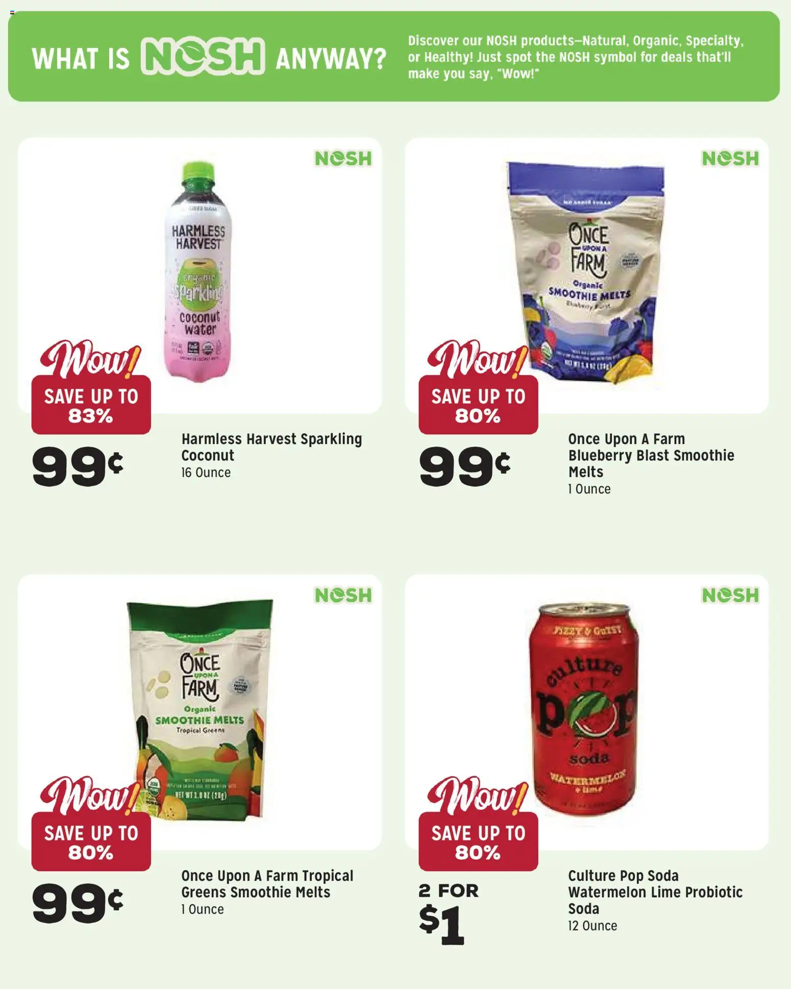 Grocery Outlet Weekly Ad - OH - valid from 17.06.2026 | Page: 7 | Products: Water, Greens, Lime, Watermelon