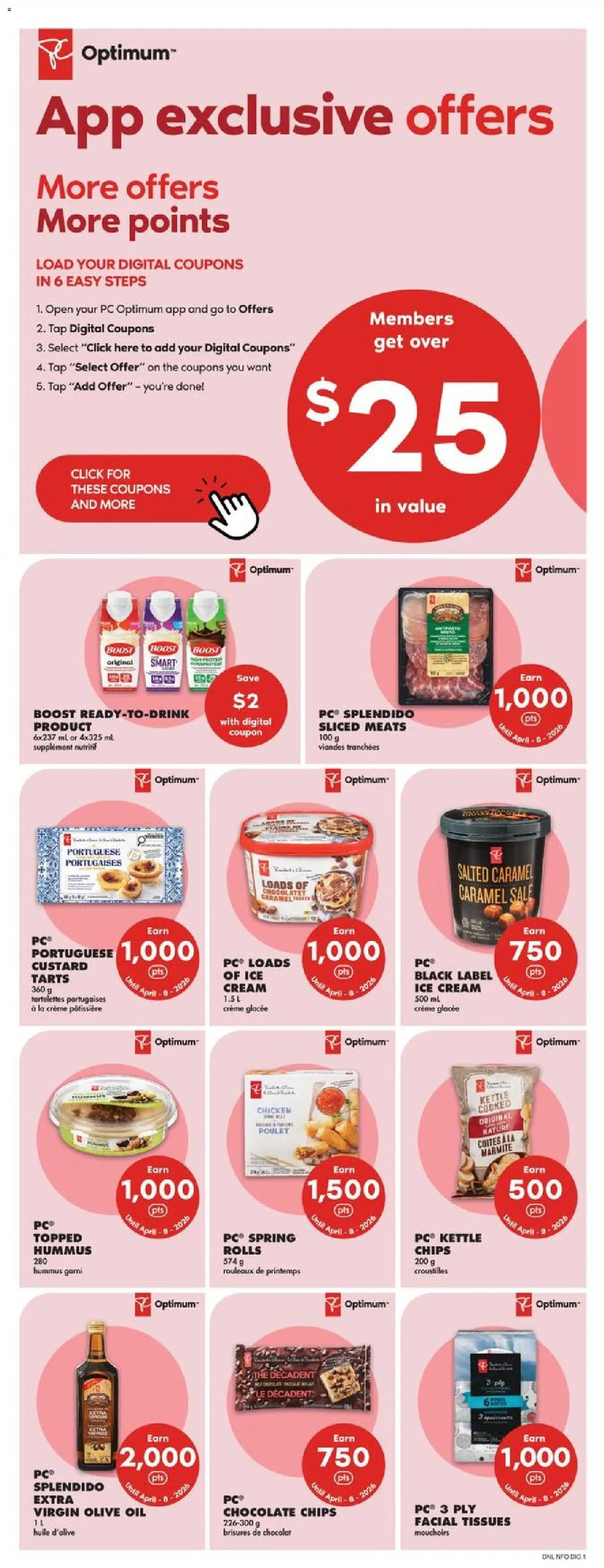 No Frills flyer valid from 05.03.2026 | Page: 5 | Products: Chips, PC, Oil, Chocolate