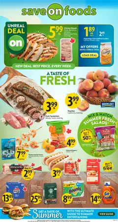 Preview of Save on foods weekly flyer / circulaire from shop Save on foods valid from 11.06.2026