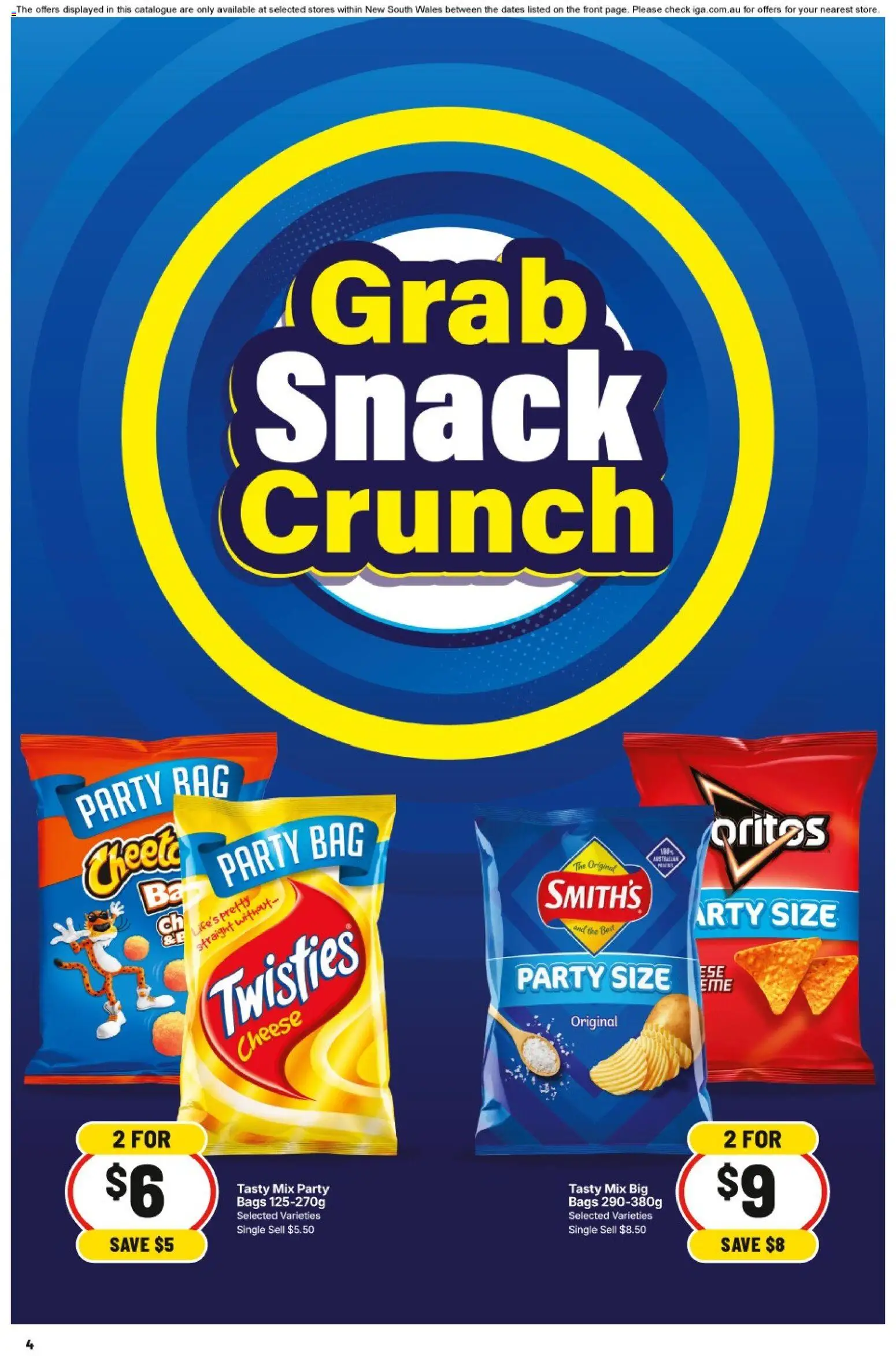 IGA catalogue - valid from 17.06.2026 | Page: 4 | Products: Cheese, Bag