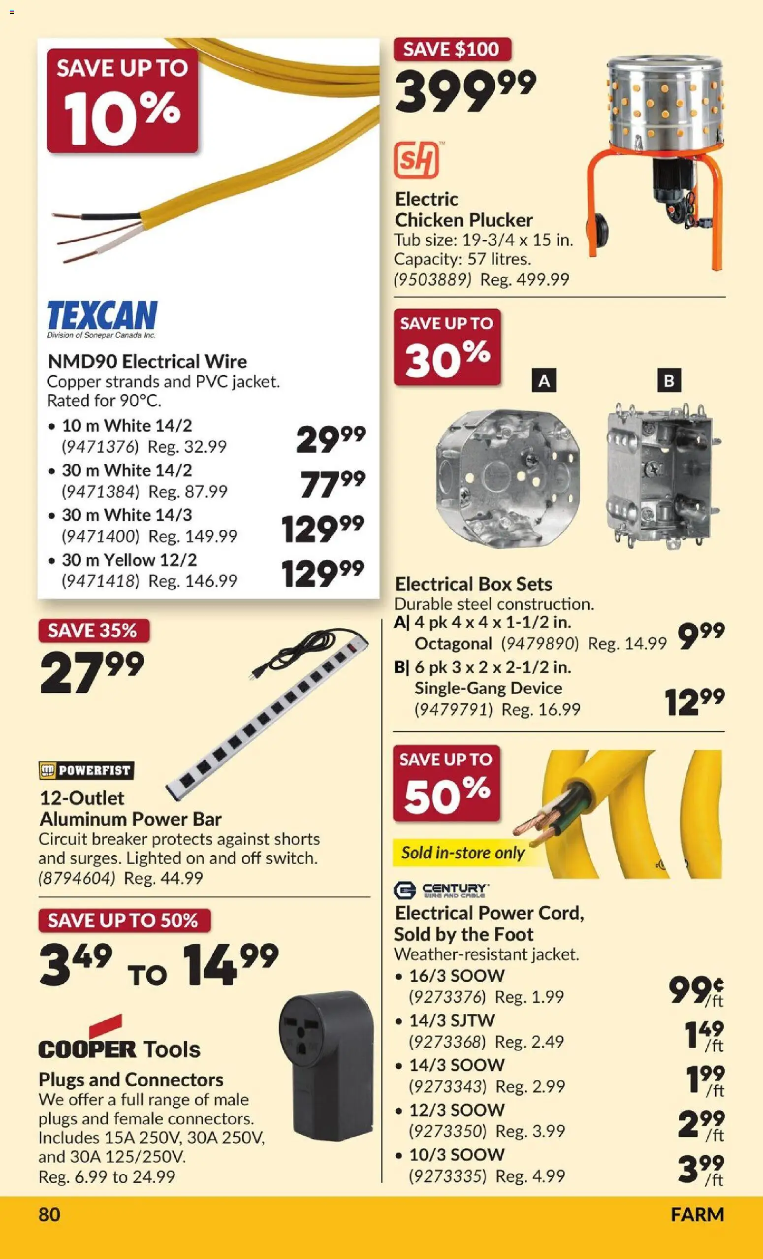 Princess Auto flyer valid from Jul 28, 2026 | Page: 85 | Products: Tools, Box, Shorts, Chicken