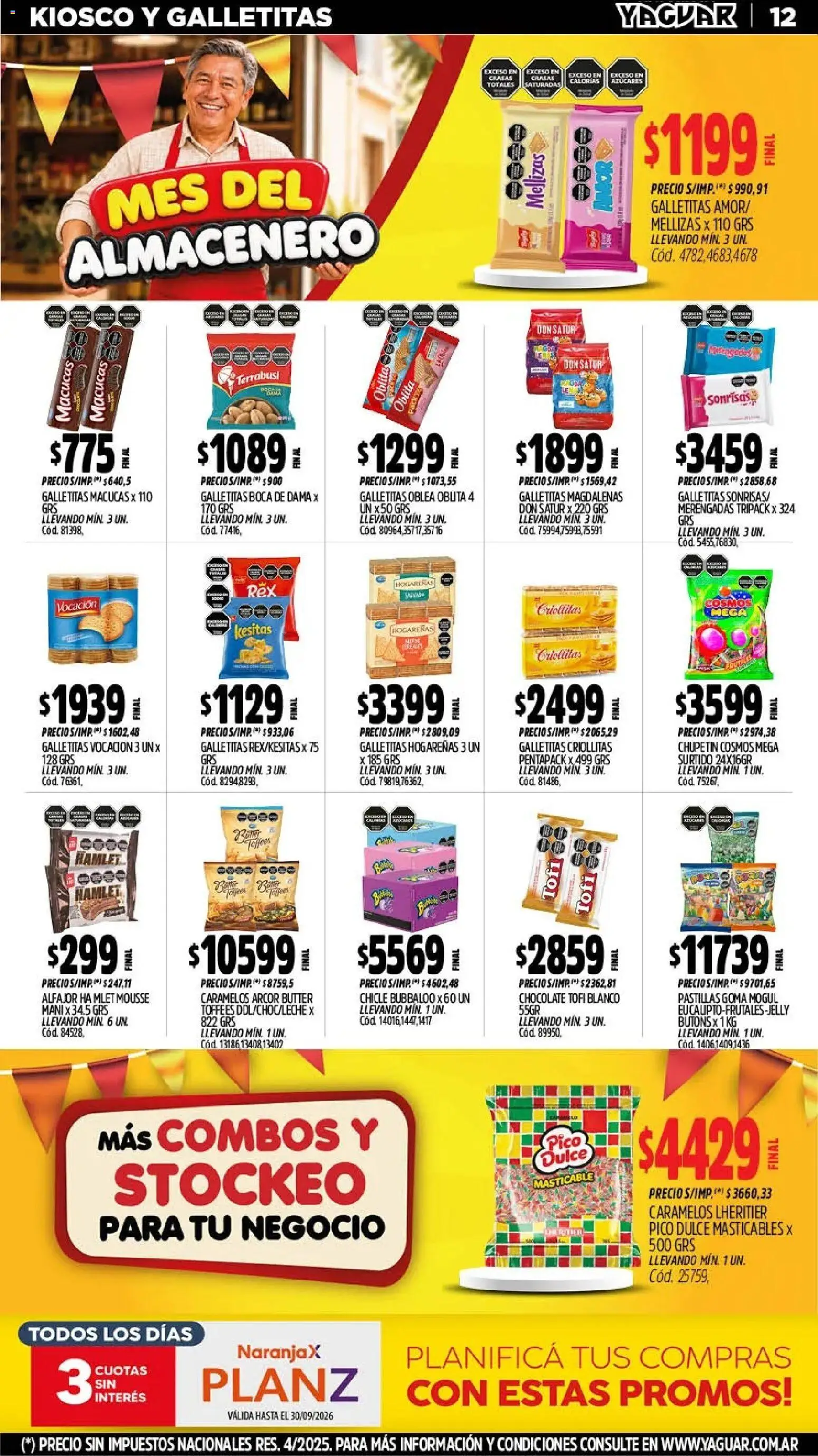 Yaguar - Ofertas │ válido desde el 28/09/2026 | Página: 12
