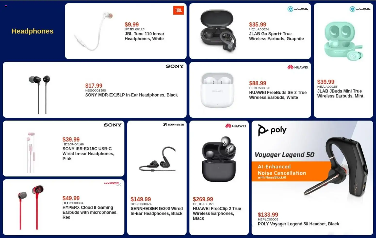 Canada Computers flyer valid from 29.05.2026 | Page: 13 | Products: Headphones