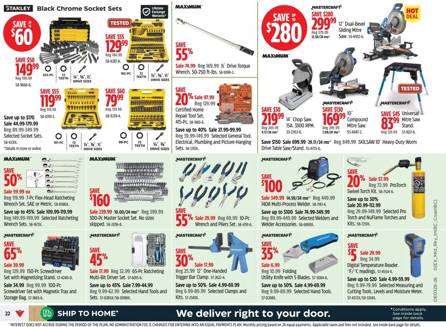 Canadian Tire flyer valid from Jul 9, 2026 | Page: 22