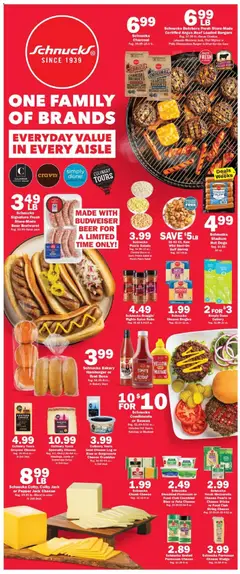 Preview of Schnucks weekly ads valid from 27.05.2026 | Page: 2 | Products: Beef, Salad, Pepper, Hot Dogs