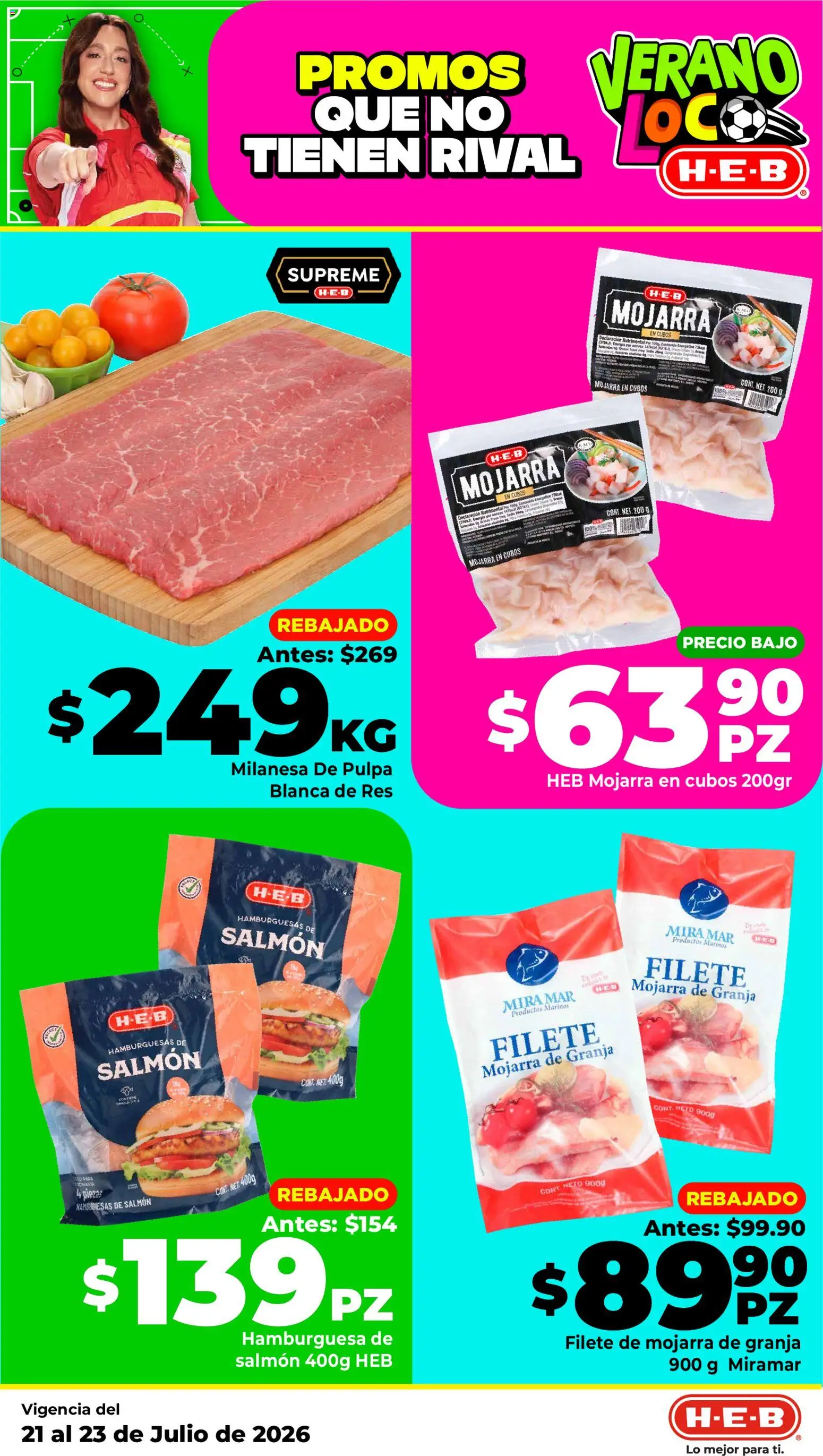 Nuevas ofertas de H-E-B válidas en toda la República Mexicana desde el 21/07/2026. ¡Encuentra las mejores ofertas en H-E-B folleto Las promos más locas! | Página: 2