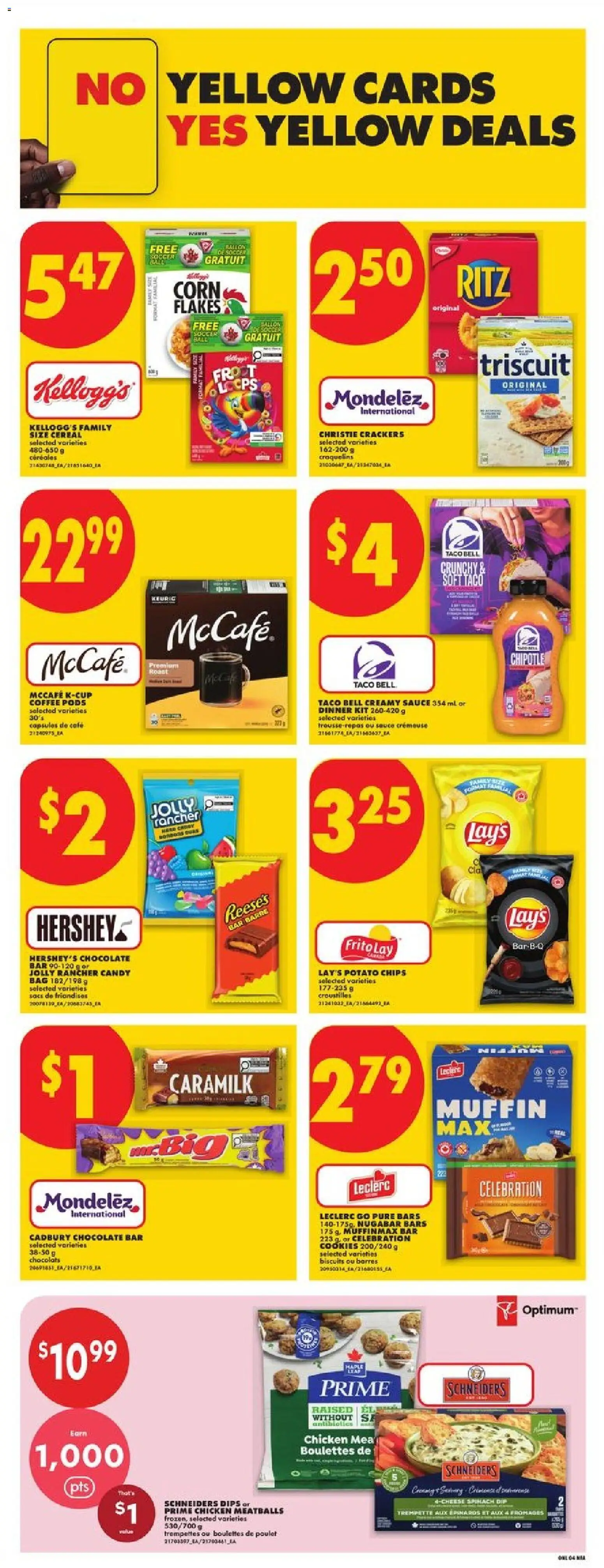 No Frills flyer valid from Jul 16, 2026 | Page: 9 | Products: Cookies, Flakes, Coffee, Chocolate