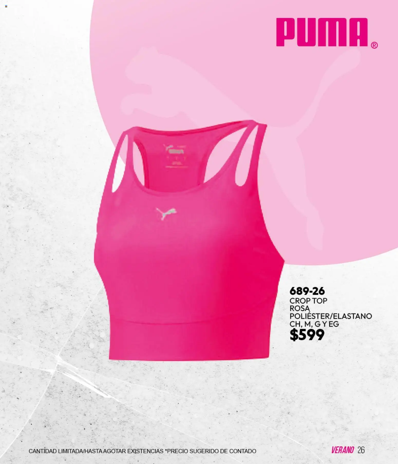 Nuevas ofertas de Cklass válidas en toda la República Mexicana desde el 05.03.2026. ¡Encuentra las mejores ofertas en Cklass catálogo Verano Sportbrands Dama! | Página: 112 | Productos: Top