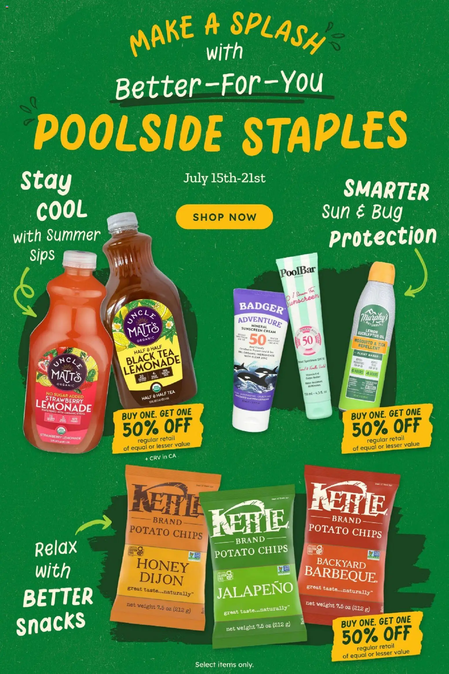 Sprouts Weekly Ad - valid from 07/15/2026 | Page: 5 | Products: Butter, Chips, Cream, Sugar