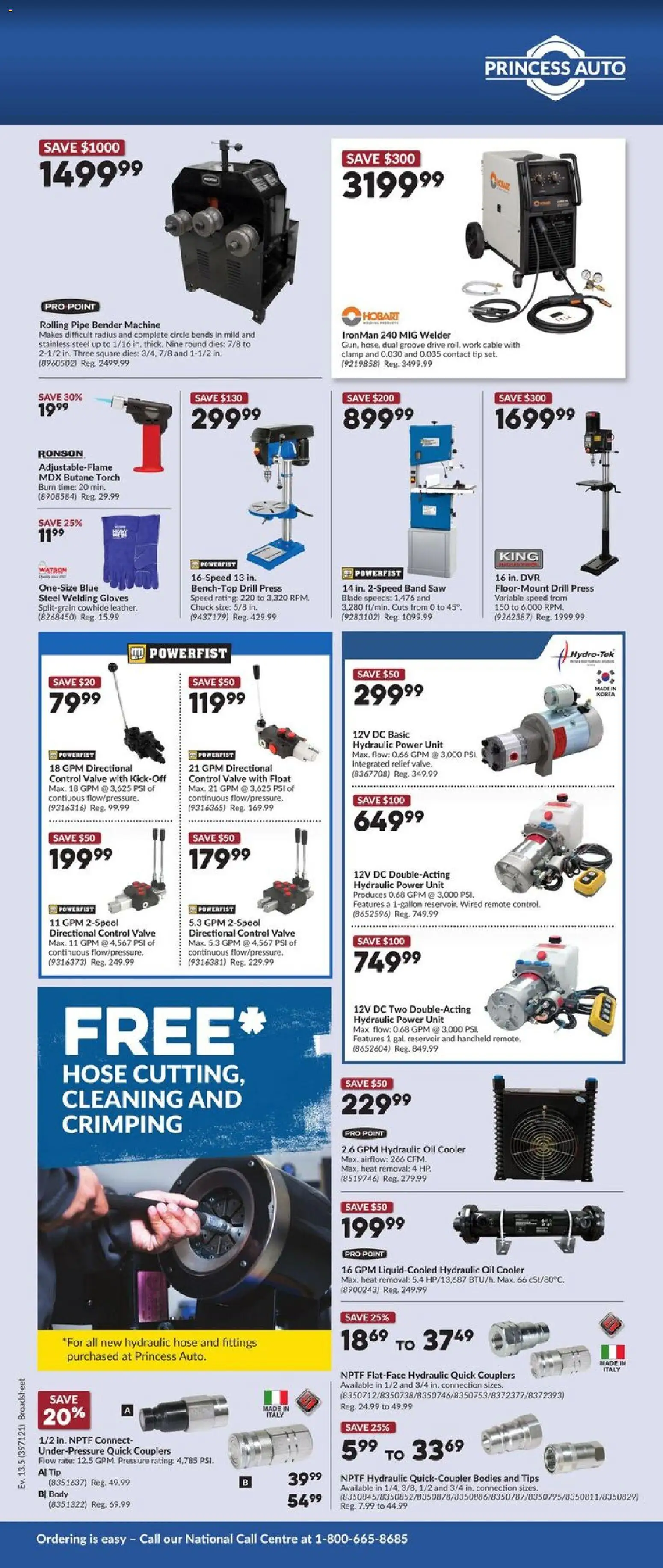 Princess Auto flyer valid from Jun 23, 2026 | Page: 7 | Products: Gloves, Cable, Oil