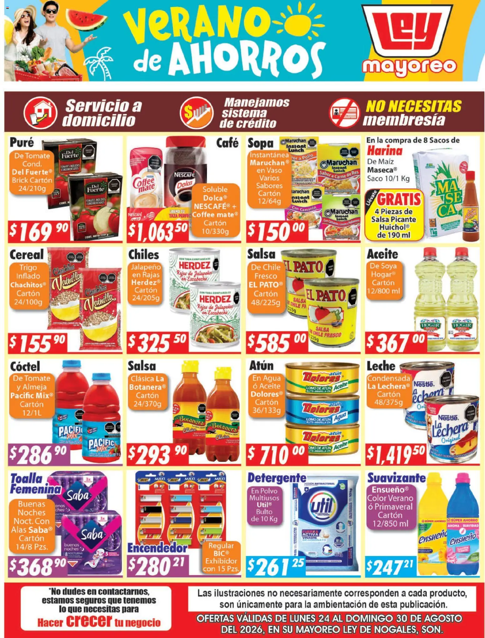 Nuevas ofertas de Casa Ley válidas en toda la República Mexicana desde el 24/08/2026. ¡Encuentra las mejores ofertas en Casa Ley folleto Nogales! | Página: 4
