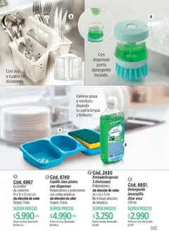 Vista previa Amodil - Campaña 11 válido desde el 01.07.2026 | Página: 145 | Productos: Cepillo, Detergente, Escurridor
