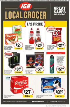 Preview of IGA catalogue Local Grocer Adelaide - valid from 30/09/2026