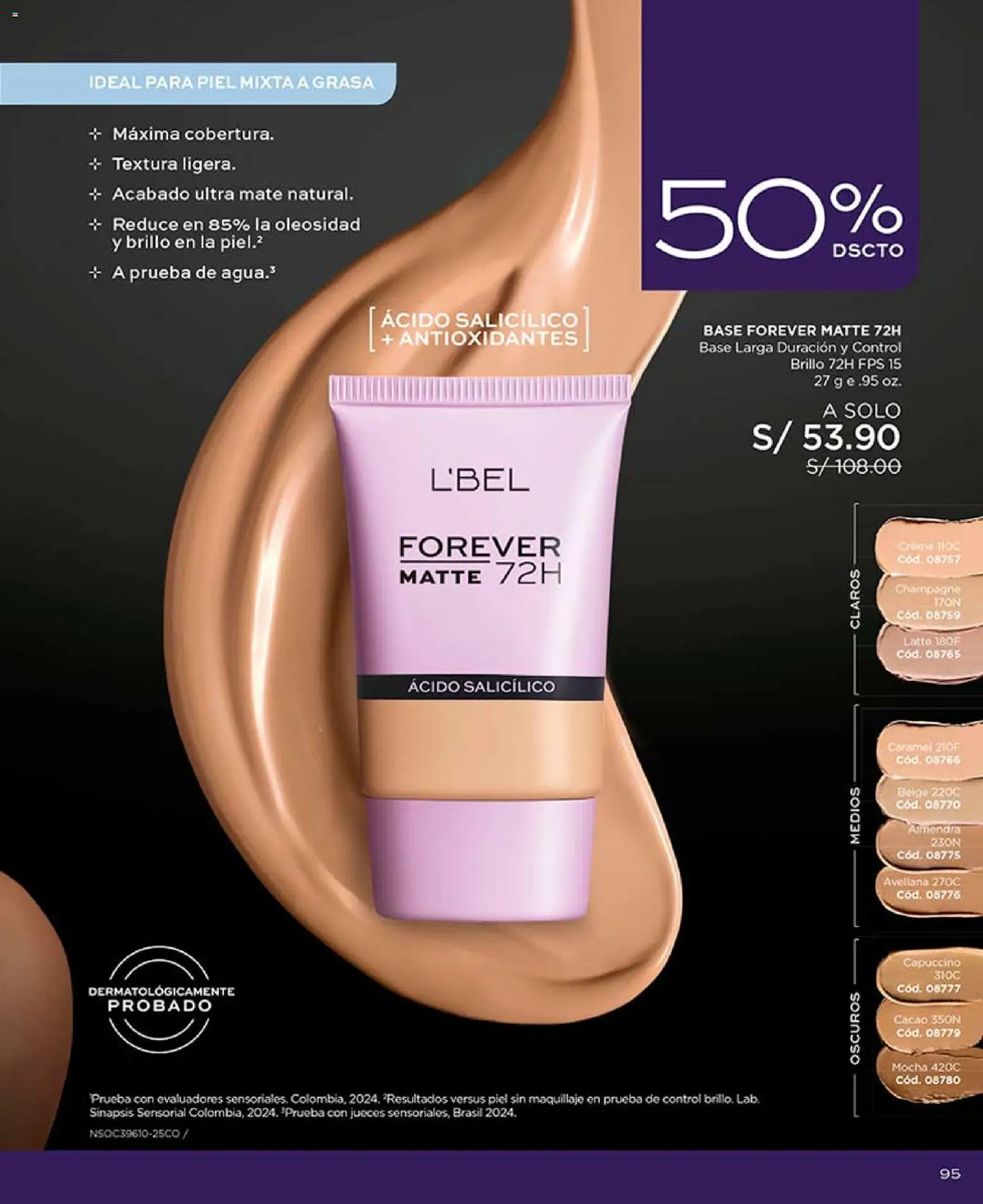 Catálogo L'Bel válido desde 04.04.2026 | Página: 95 | Productos: Maquillaje