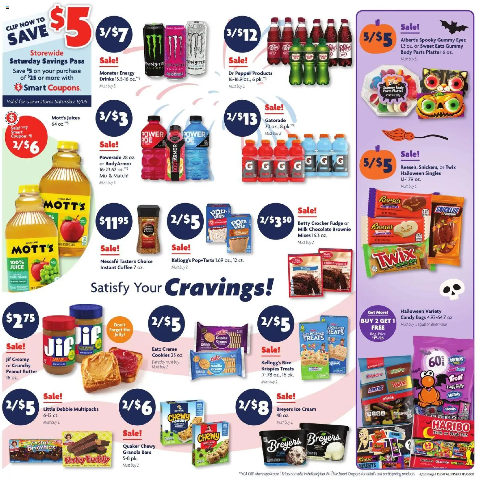 Family Dollar Weekly Ad - valid from 08/30/2026 | Page: 2 | Products: Brownies, Juice, Rice, Cream