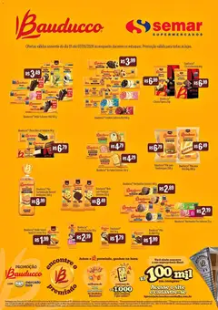 Semar Supermercado ofertas Bauducco - Pré-Visualização do folheto da loja Semar Supermercado, válido de 01/09/2026