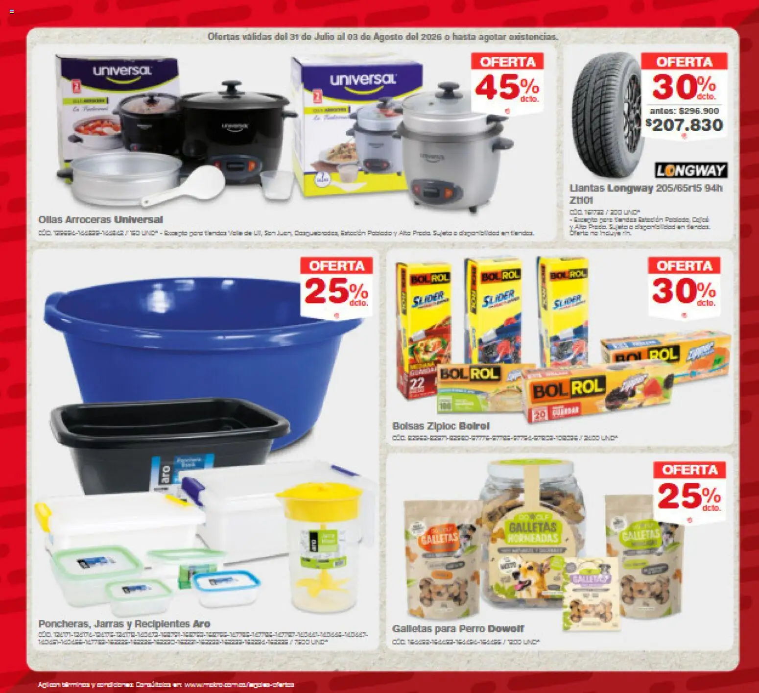 Makro revista - valida desde el 31/07/2026 | Página: 8 | Productos: Galletas