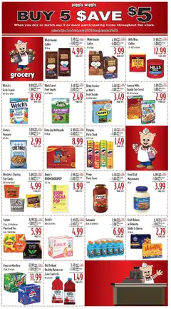Preview of Piggly Wiggly weekly ads valid from 07/08/2026 | Page: 8 | Products: Milk, Cheese, Tea, Mayonnaise