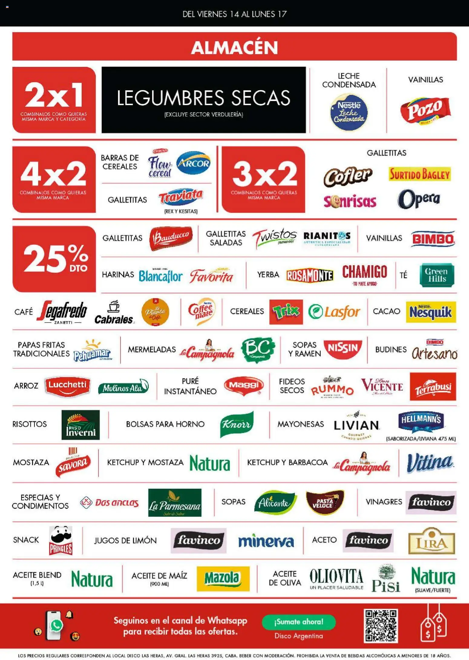 Disco - Ofertas | Córdoba │ válido desde el 13/08/2026 | Página: 3 | Productos: Especias, Ketchup, Mostaza, Cereales