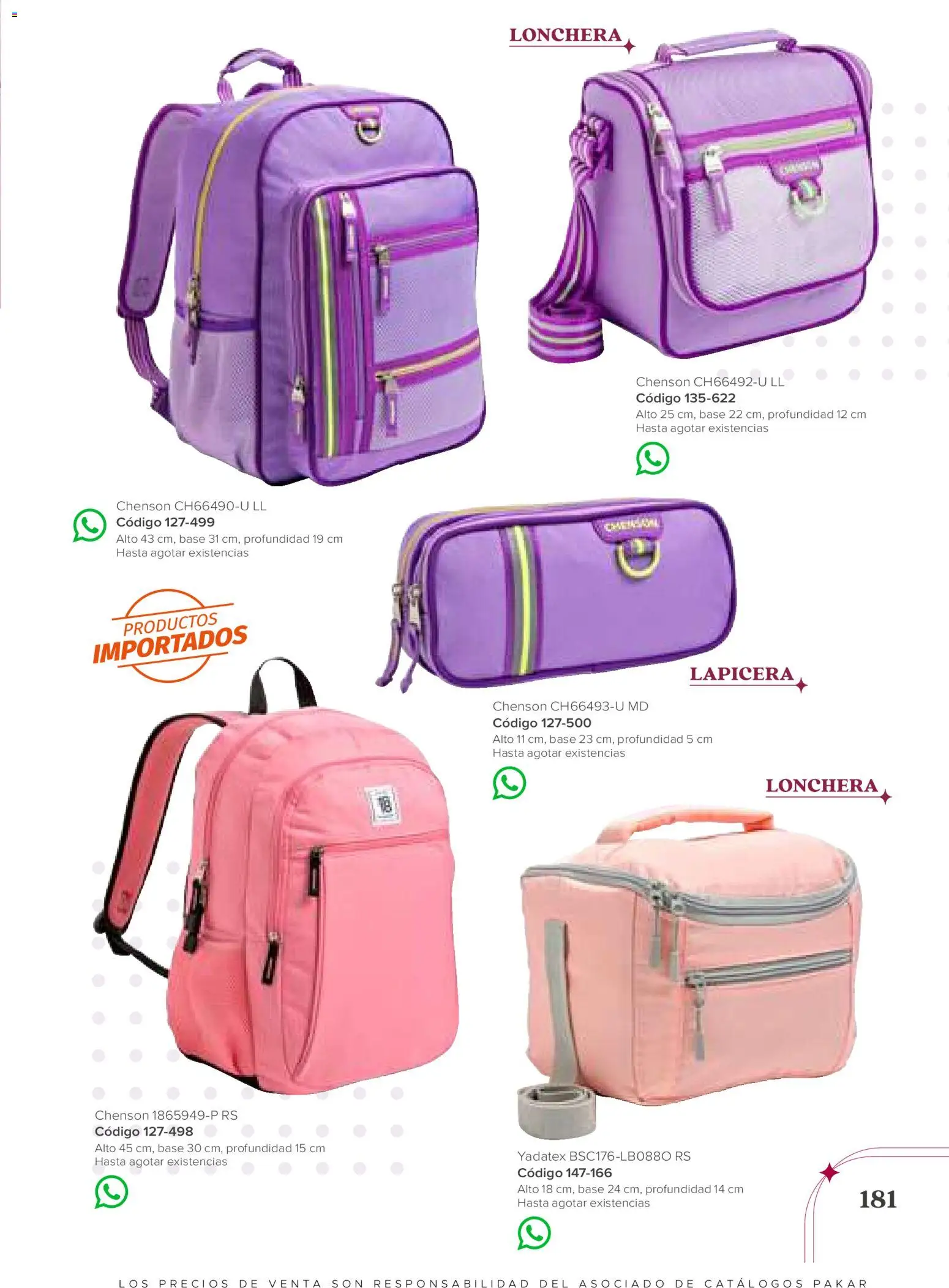 Nuevas ofertas de SC Pakar válidas en toda la República Mexicana desde el 31/07/2026. ¡Encuentra las mejores ofertas en SC Pakar catálogo Niña! | Página: 181