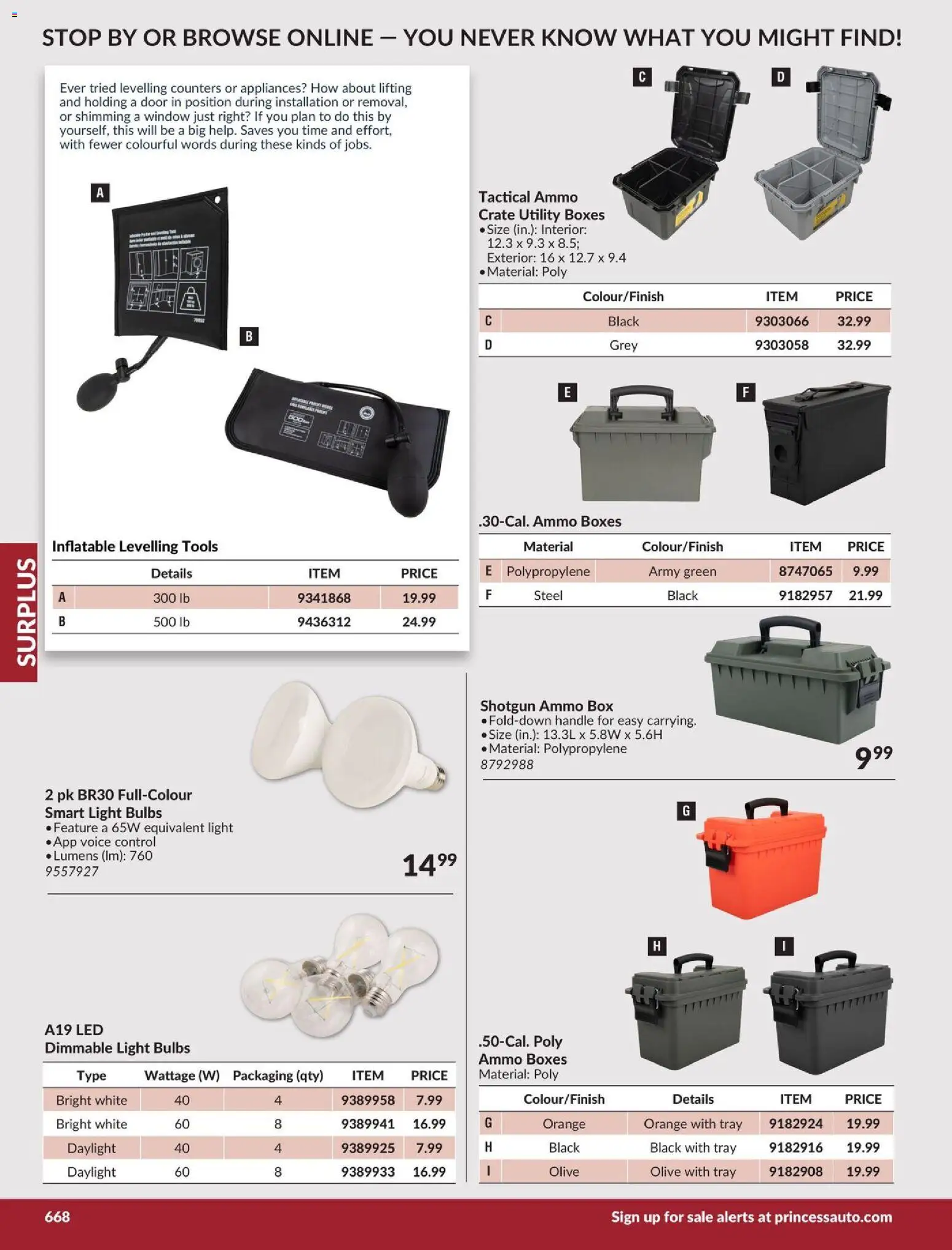 Princess Auto flyer valid from 21.04.2026 | Page: 4 | Products: Box