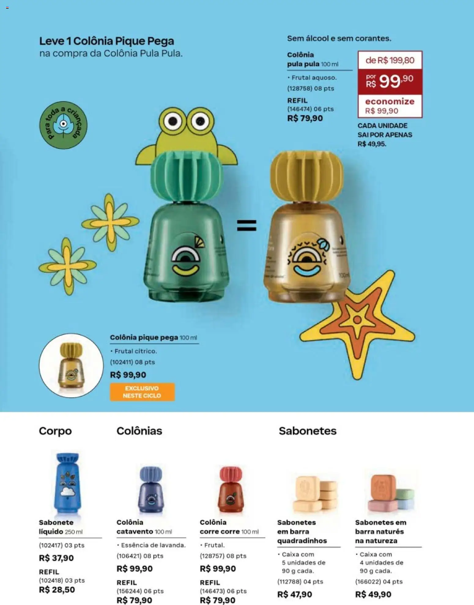 Natura Folheto - válido de 19/07/2026 | Página: 159 | Produtos: Caixa, Sabonete