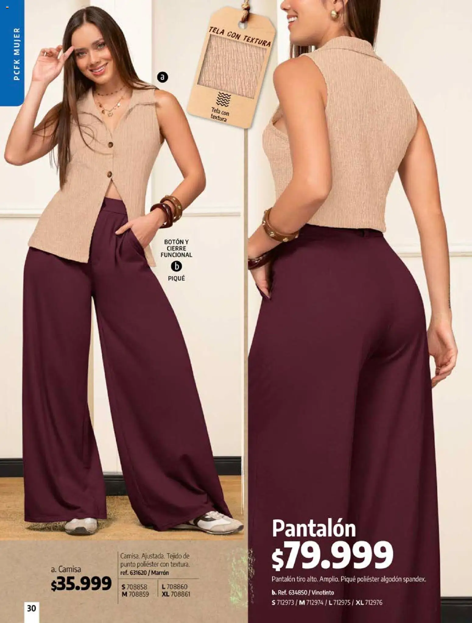 Pacifika revista - valida desde el 12/07/2026 | Página: 30 | Productos: Algodón, Camisa