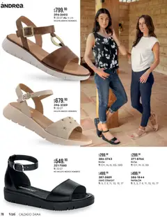 Vista previa de Andrea catálogo Verano, nuevo folleto de la tienda, válido en México a partir del 24.05.2026 | Página: 78 | Productos: Blusa