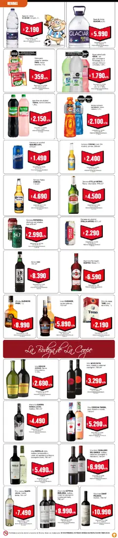 Vista previa Cooperativa Obrera catálogo válido desde el 10/07/2026 | Página: 5 | Productos: Whisky, Mesa, Polvo, Agua saborizada