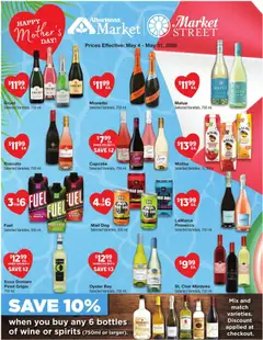 Preview of United Supermarkets weekly ads valid from 12.05.2026 | Page: 2 | Products: Wine, Pineapple, Lighter, Cupcake