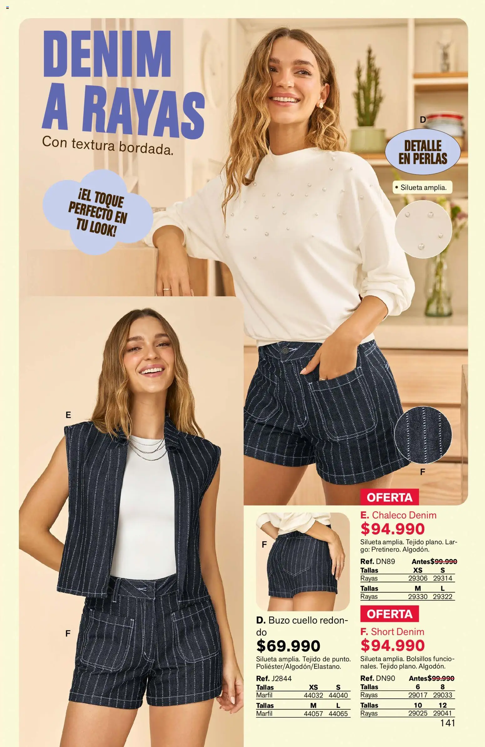 Leonisa revista - valida desde el 11/09/2026 | Página: 141 | Productos: Short, Buzo, Cuello, Chaleco