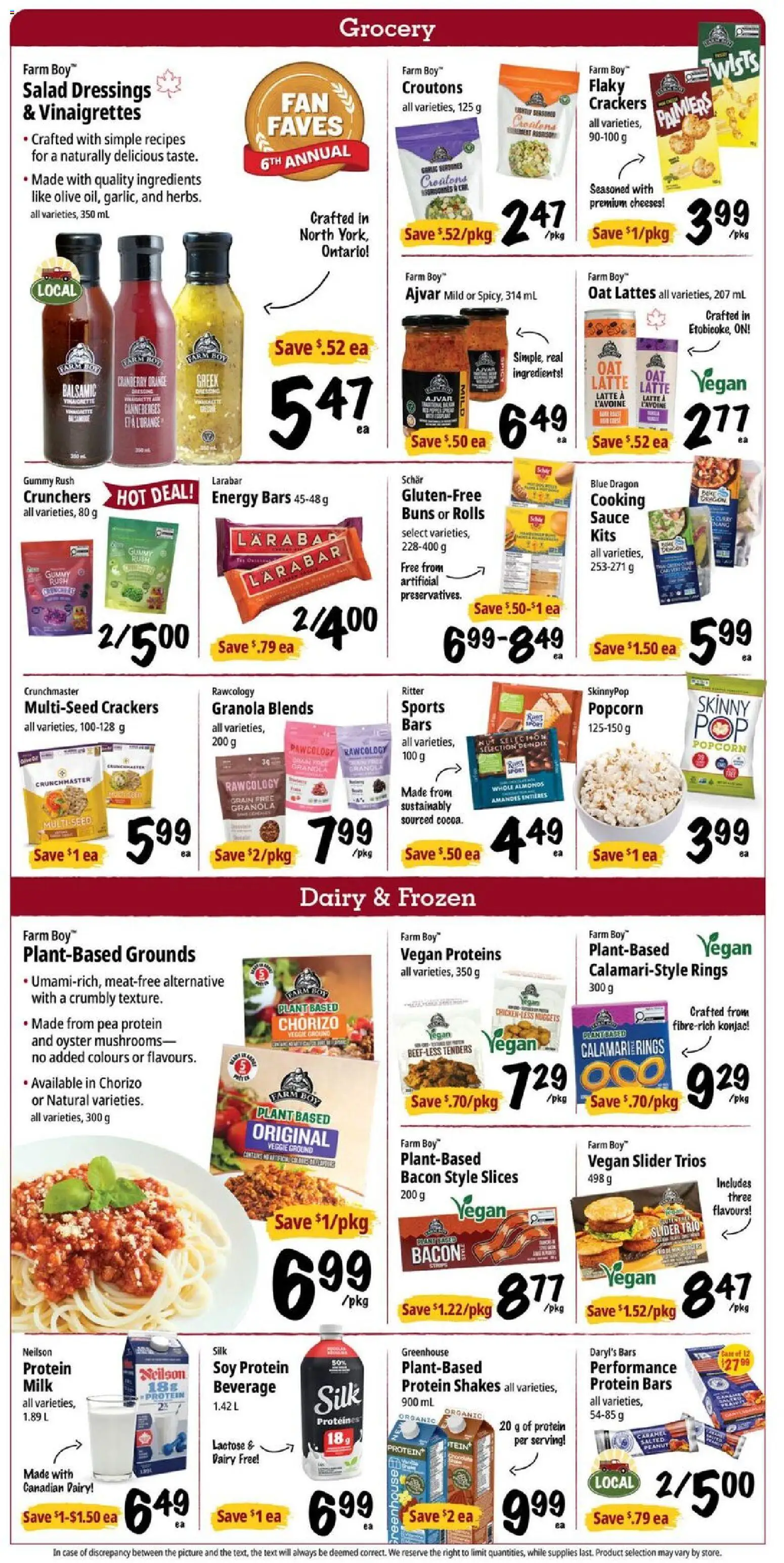 Farm Boy flyer valid from 21.05.2026 | Page: 4 | Products: Salad, Case, Milk