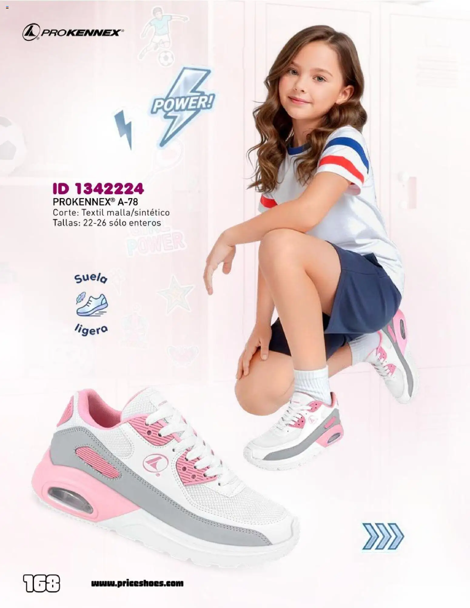 Nuevas ofertas de Price Shoes válidas en toda la República Mexicana desde el 12.06.2026. ¡Encuentra las mejores ofertas en Price Shoes catálogo Escolar! | Página: 168