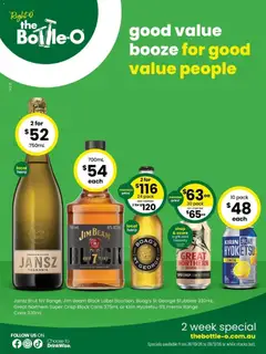 Preview of The Bottle-O catalogue Hadspen - valid from 26/10/2026