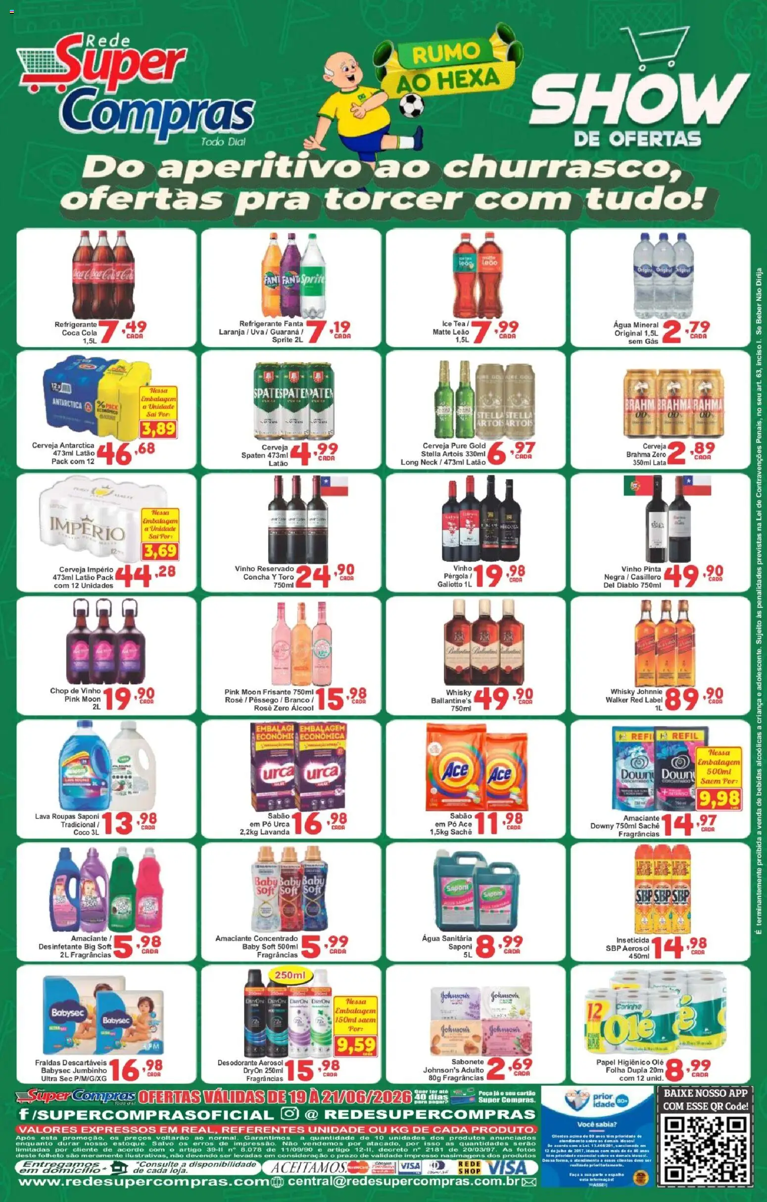 Rede Super Compras Folheto - válido de 19.06.2026 | Página: 2