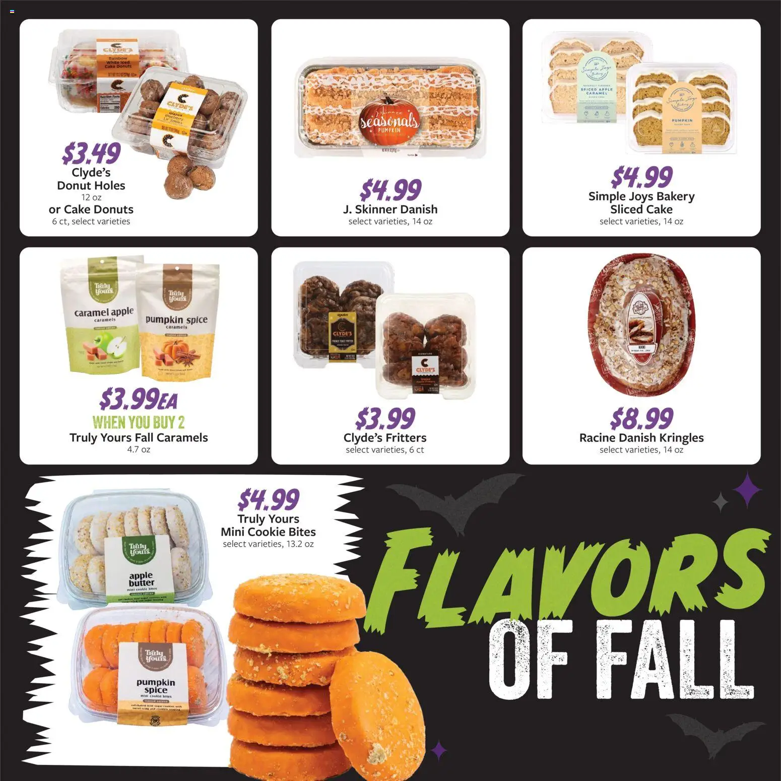 Fareway Weekly Ad - valid from 09/28/2026 | Page: 13 | Products: Bakery, Cake, Pumpkin, Donut