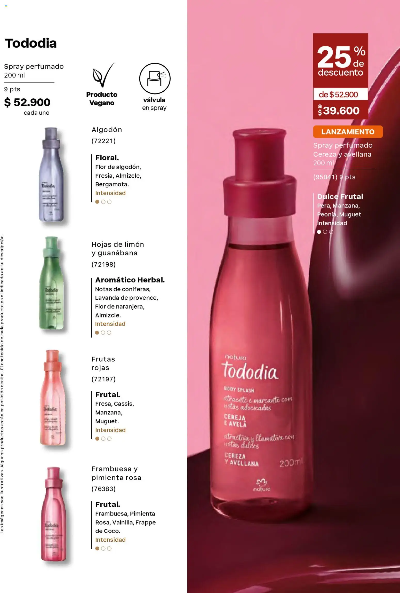 Natura revista - valida desde el 08.04.2026 | Página: 73 | Productos: Pimienta, Algodón, Guanábana, Limón