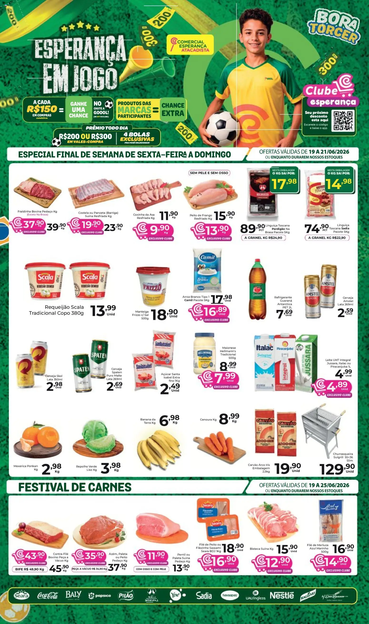 Comercial Esperança Folheto - válido de 19.06.2026 | Página: 1