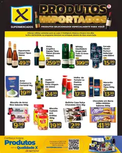 X Supermercados ofertas Produtos Importados - Pré-Visualização do folheto da loja X Supermercados, válido de 14/10/2026