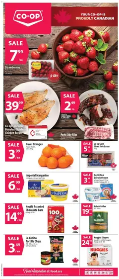 Preview of Co-op Food weekly flyer / circulaire from shop Co-op Food valid from Oct 22, 2026