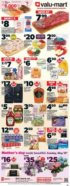 Preview of Valu Mart weekly flyer from shop Valu Mart valid from 07.05.2026