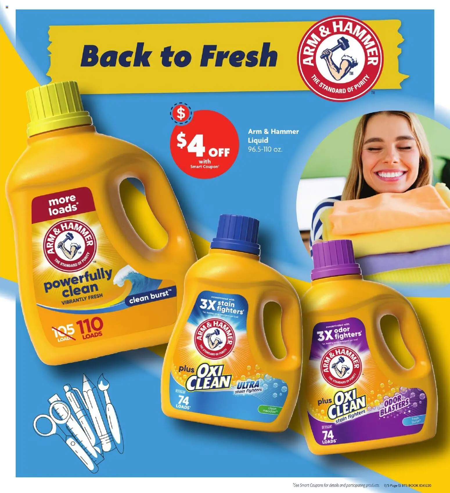 Family Dollar Back to School Book - valid from 07/05/2026 | Page: 14 | Products: Hammer, Detergent