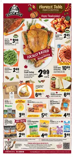 Preview of Farm Boy weekly flyer / circulaire from shop Farm Boy valid from Oct 8, 2026