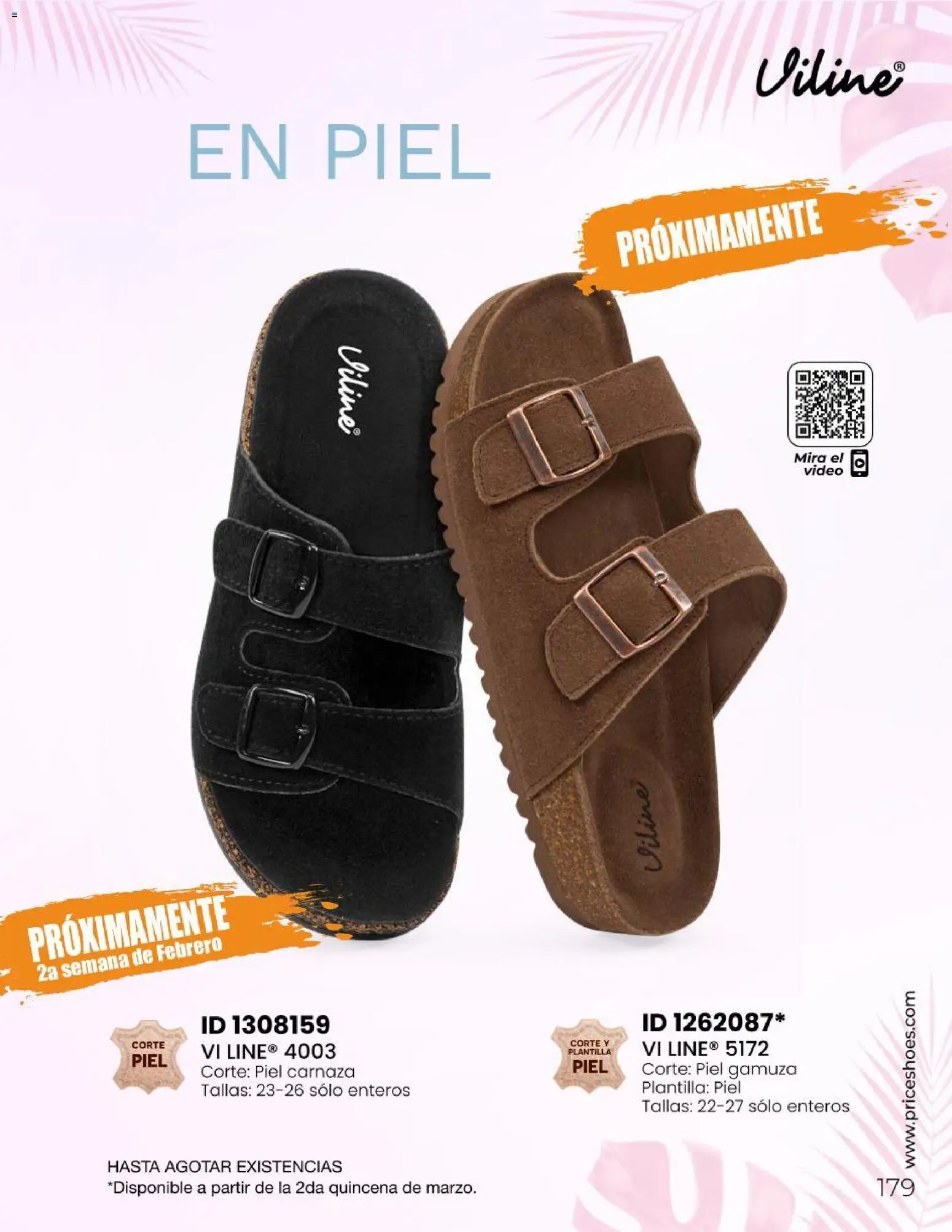 Nuevas ofertas de Price Shoes válidas en toda la República Mexicana desde el 31.01.2026. ¡Encuentra las mejores ofertas en Price Shoes Catálogo Sandalias ! | Página: 179 | Productos: Gamuza, Video