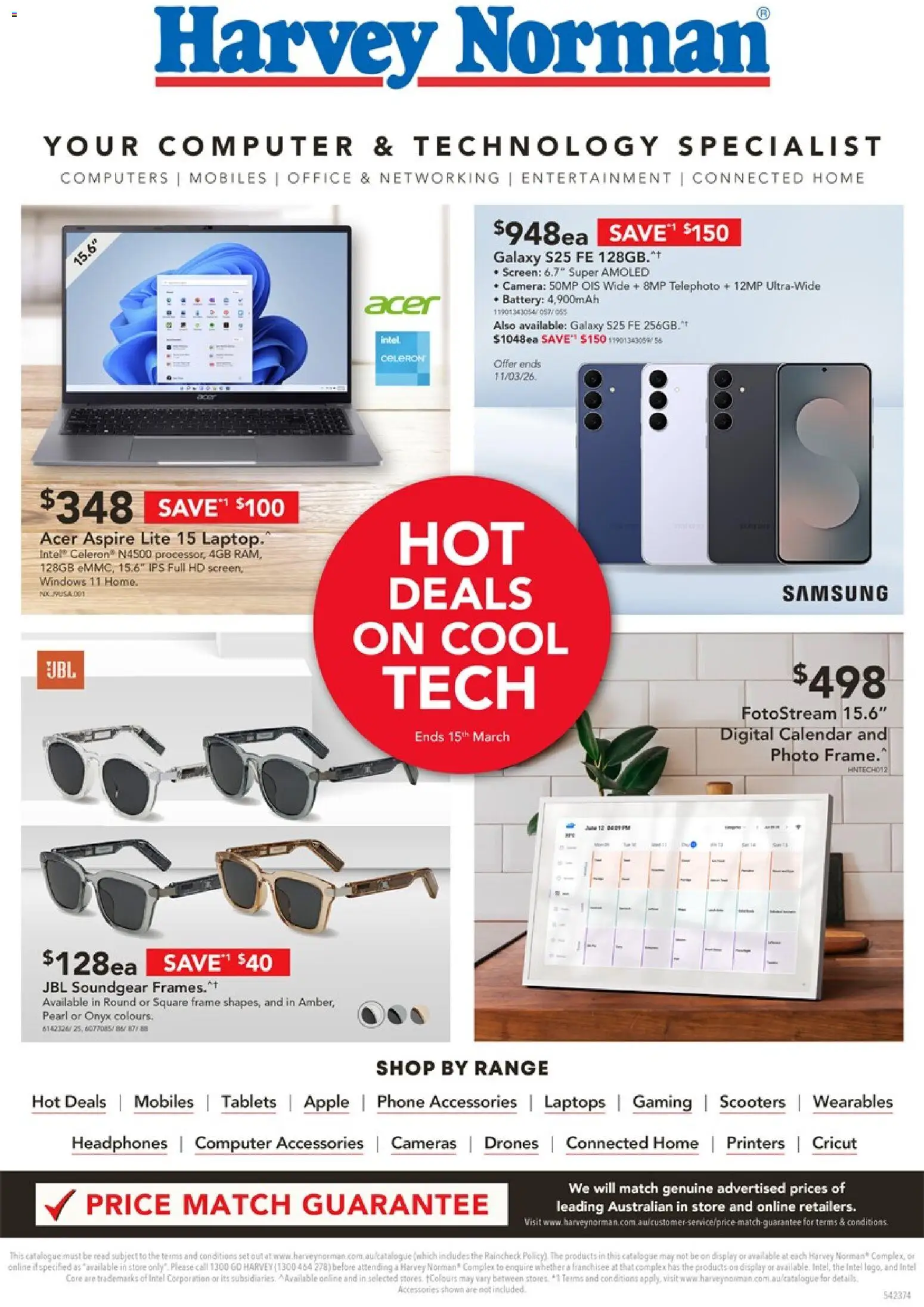 Harvey Norman catalogue - valid from 06.03.2026 | Page: 1 | Products: Accessories, Digital, Phone, Headphones