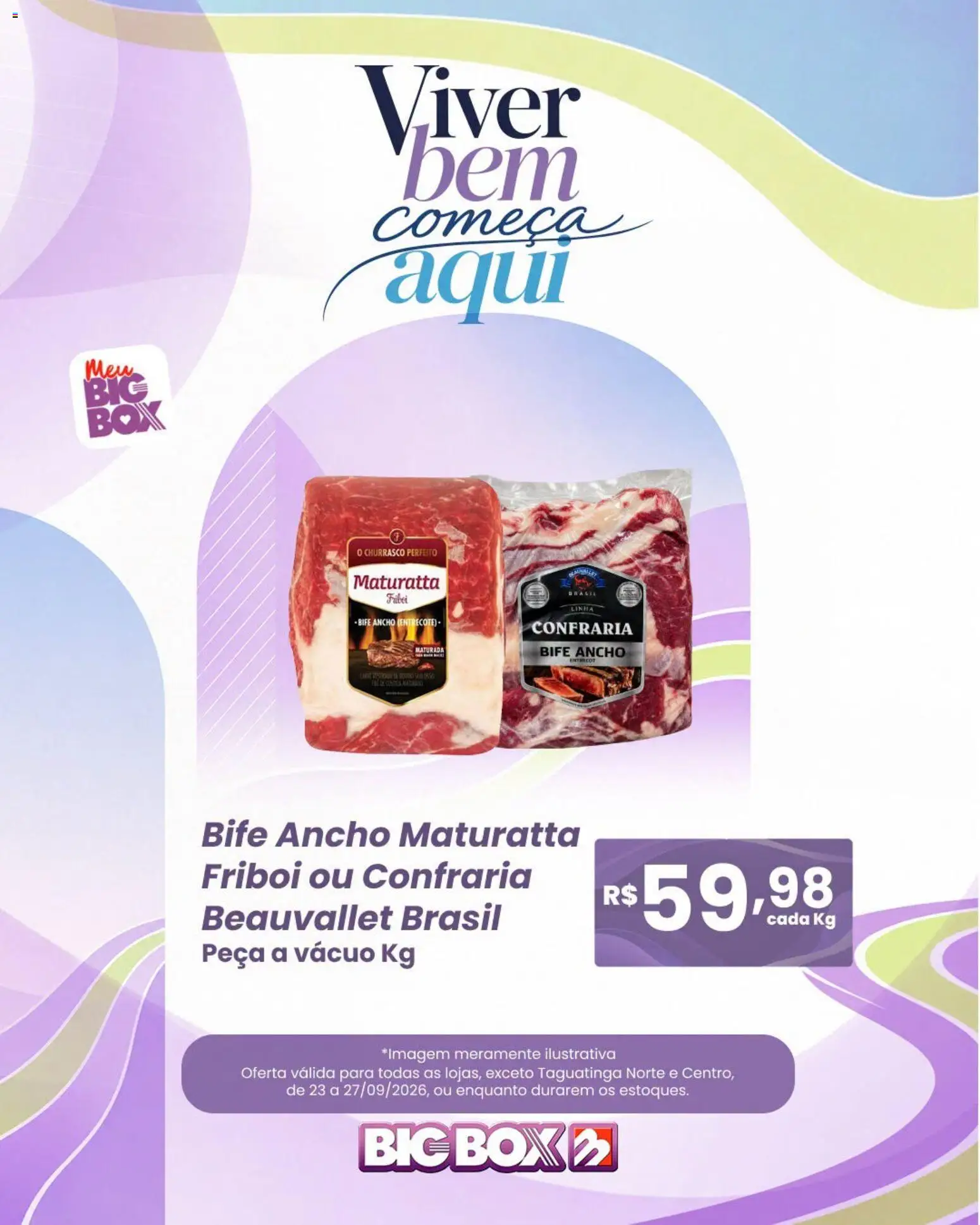 Big Box Folheto - válido de 23/09/2026 | Página: 3 | Produtos: Ancho Maturatta, Bife ancho