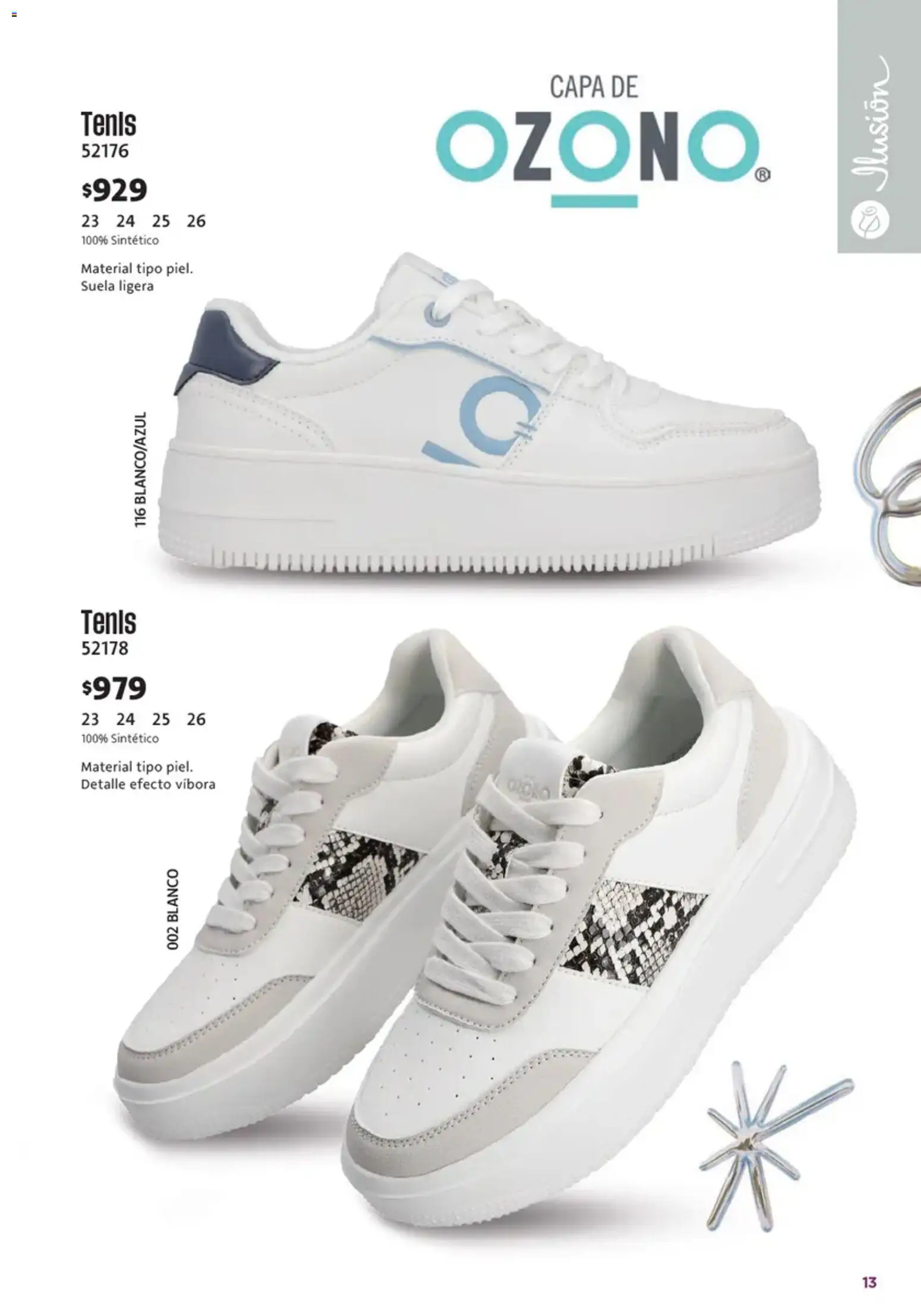 Nuevas ofertas de Ilusión válidas en toda la República Mexicana desde el 01/07/2026. ¡Encuentra las mejores ofertas en Ilusión catálogo Marcas Amigas! | Página: 15 | Productos: Tenis
