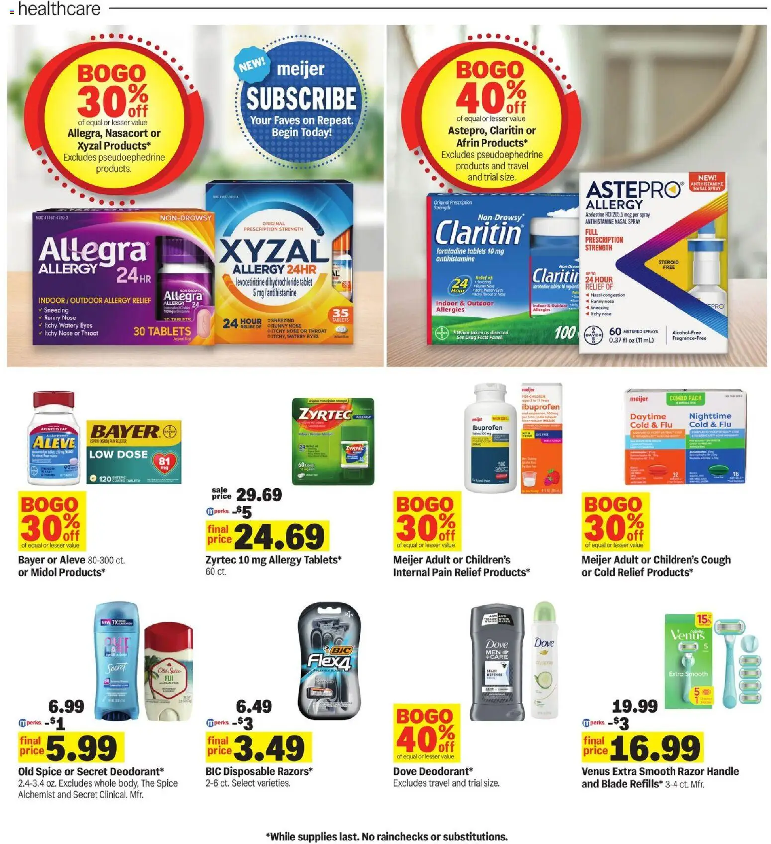 Meijer Weekly Ad - valid from 09/30/2026 | Page: 23 | Products: Plum, Cap, Tablet